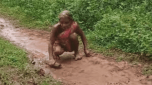 80-Year-Old Woman Crawls 2km For Pension In Odisha: Watch