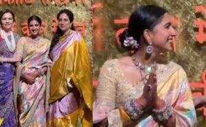 Watch: Radhika Merchant Turns ‘Chota Pandit’ From Bhool Bhulaiya During Ganpati Visarjan