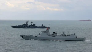 Chinese Naval Formation Sails Near Taiwan Amid Heightened Tensions