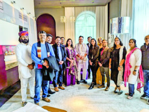 CM Bhajan Lal Sharma receives warm welcome by Rajasthani community in Munich