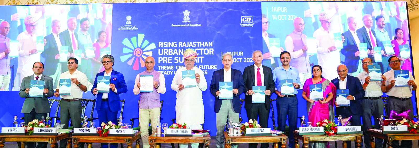 UDH minister signs MoUs worth Rs 76,400 crores at the ‘Rising Rajasthan’ pre-summit