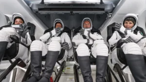 Astronauts Return To Earth After Extended Space Mission Due To Capsule Issues