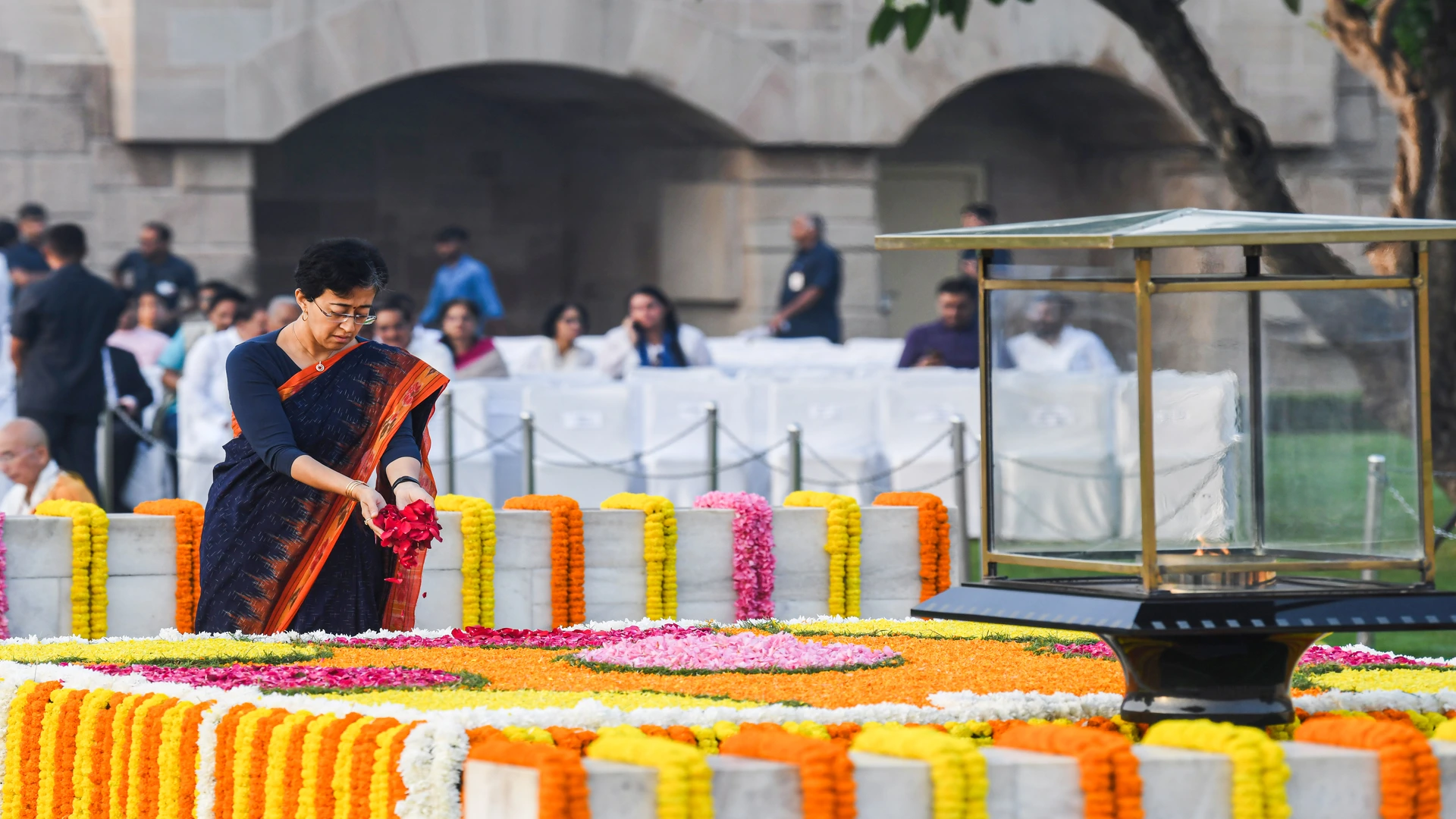 Amid Gandhi Tribute Atishi Attacks BJP’s ‘Era of Dictatorship’