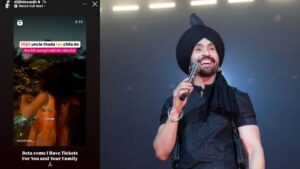 Beta, come I have tickets For You…’: Diljit Dosanjh Wins Hearts With Sweet Reply To Little Fan’s Request