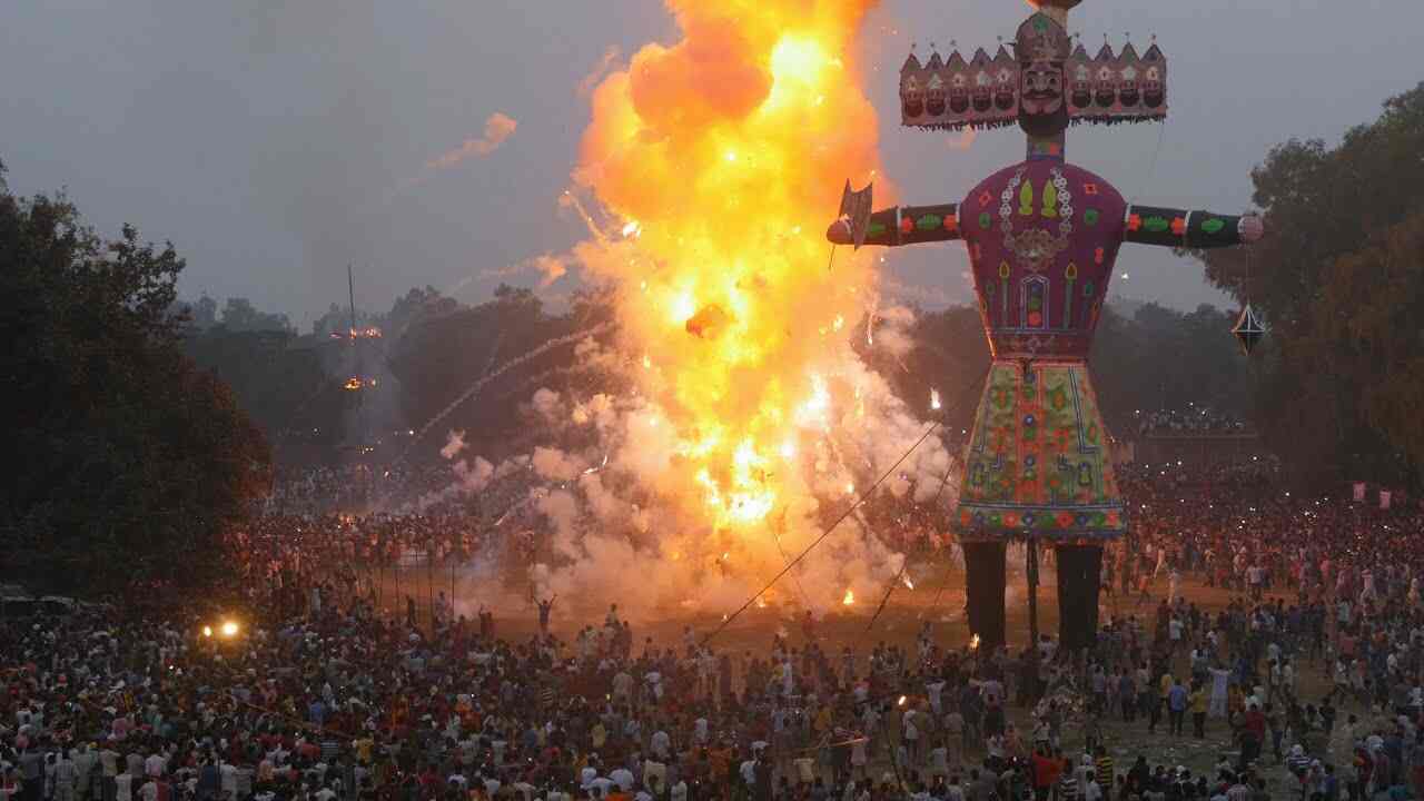 Centuries-Old Tradition Jalandhar to Burn Drugs Effigy Before Ravana at Dussehra Festival