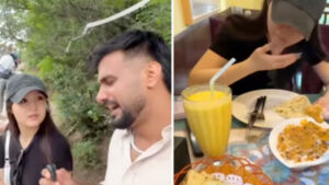 Chinese Woman Critiques Indian Food Hygiene, YouTuber Responds with a Lunch Treat | Watch