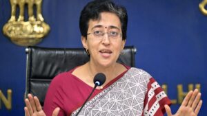 Delhi CM Atishi Criticizes BJP Over Bus Marshal Termination, Calls Party “Anti-Poor”