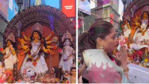 WATCH: How Did Celebrating Durga Puja at Times Square Bring Out the ‘Little Bengali Girl’ in This American Woman?