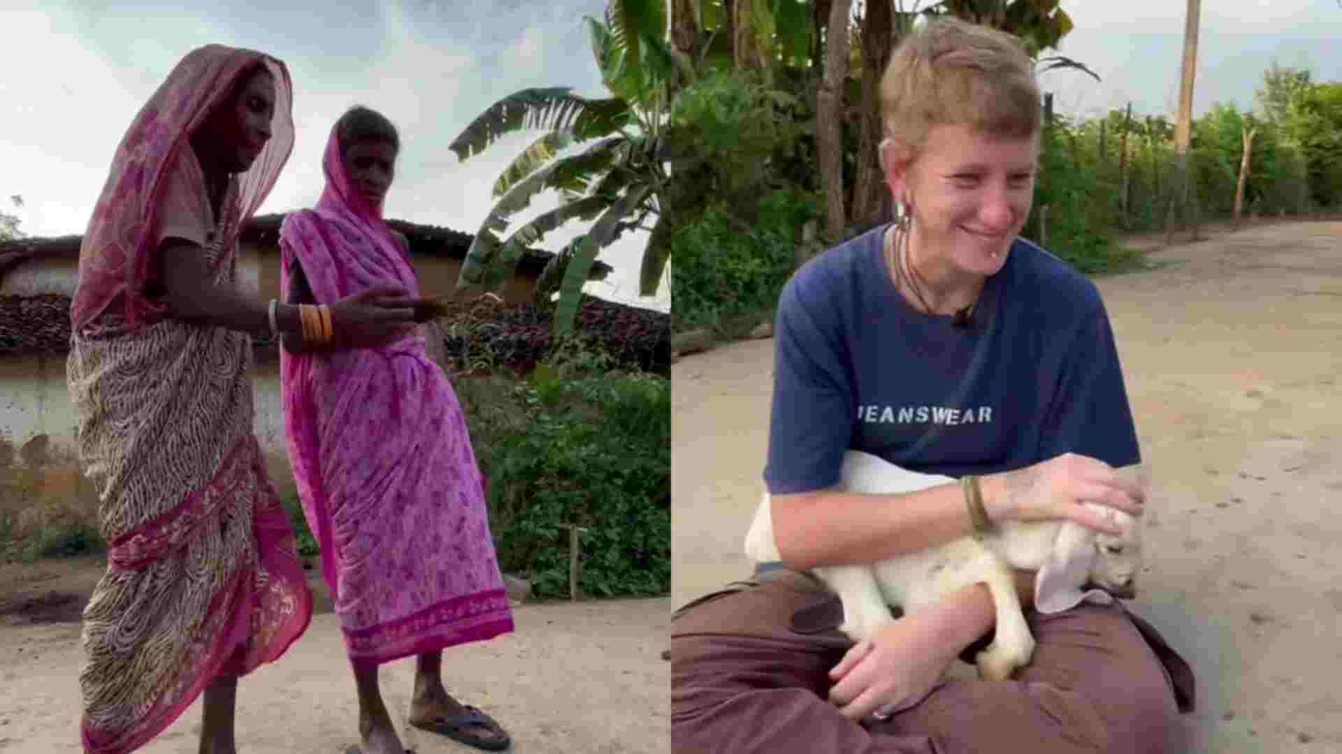 Foreigner Connects with Local Woman in MP