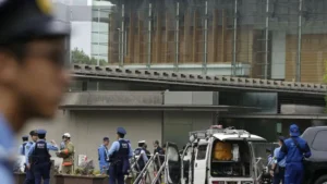 Man Arrested For Throwing Molotov Cocktail-Like Petrol Bombs At Ruling Party HQ In Tokyo