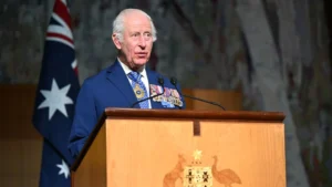 King Charles III Australian Parliament Visit Sparks Protest: “You Are Not My King!”