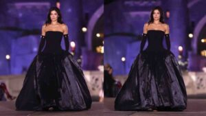 Kylie Jenner’s Fairytale Dream: Goth Princess Stuns at Paris Fashion Week