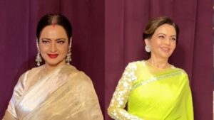 Nita Ambani And Rekha Share Warm Moment, Tells Paparazzi They Attended The Same School | Watch