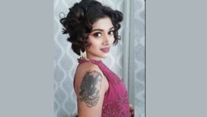 Oviya Helen’s Tattoo Photos Go Viral Amid Allegations Of Leaked MMS Video