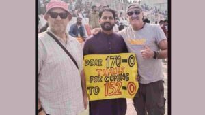 Fan’s ‘Dear 170-0, Thanks for Coming to 152-0’ Poster Takes Dig at India, Goes Viral