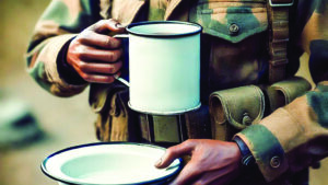 The Role of White Tin Mugs and Plates in the Defence Forcesby