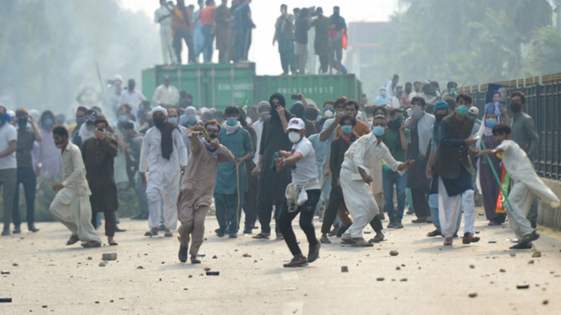 Karachi Erupts In Violence As Protestors Clash With Police Ahead Of SCO Summit