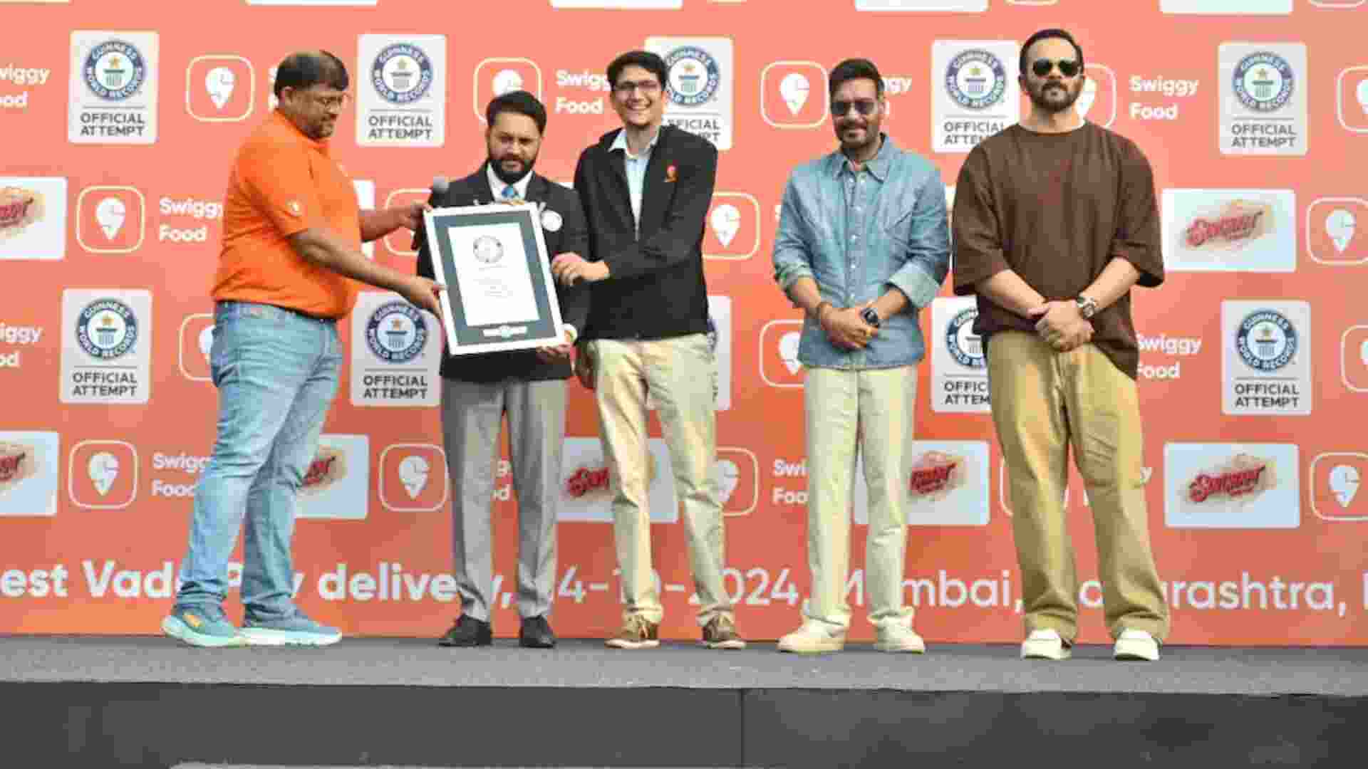 Swiggy Sets Guinness World Record