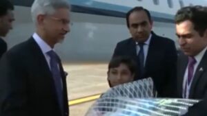 S Jaishankar Lands In Islamabad For 23rd Meeting Of SCO Council Of Heads Of Government | Watch