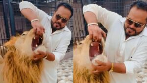 Viral Video Shows Pakistani Man Opening Massive Lion’s Jaws: ‘When Ignorance Knows No Bounds’