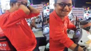 Specially-Abled Zomato Agent Becomes Internet Sensation | Watch