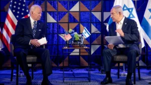 Watch: Biden Questions If Netanyahu Is Influencing US Election Amid Middle East Tensions