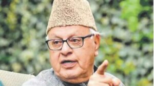 Farooq Abdullah urges peace amid Middle East tensions