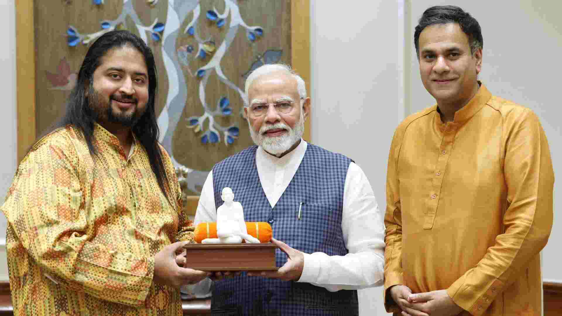 PM Modi Unveils Biography Of Renowned Classical Musician Bharat Balvalli