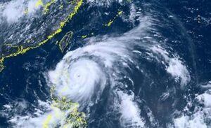 Typhoon Krathon Targets Taiwan After Impacting Philippines