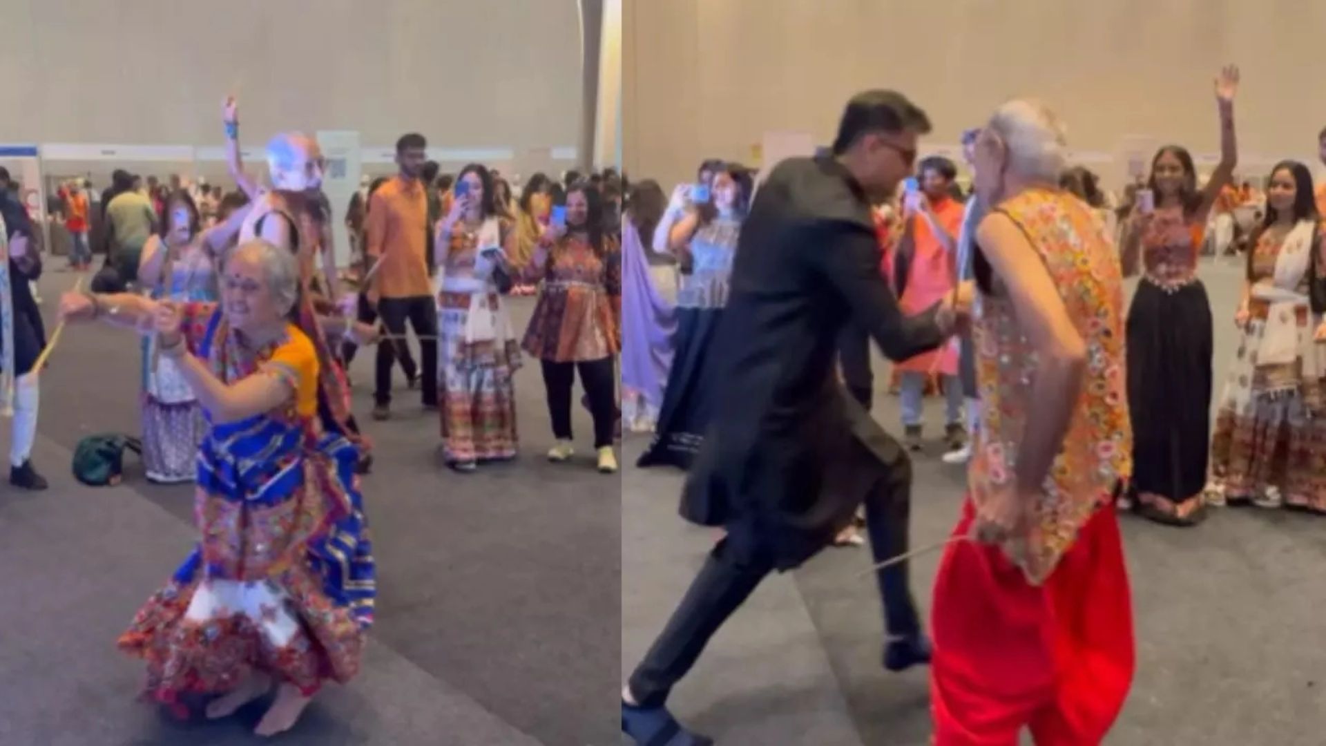 Elderly Couple’s Dandiya Dance Proves ‘Age Is Just a Number’