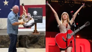 Watch: Texas Man Splurges $4,000 On Autographed Taylor Swift Guitar, Then Destroys It