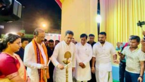 Tripura: 10 Durga Puja Pandals Inaugurated By CM Manik Saha In Agartala