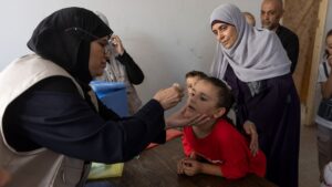 WHO Races To Curb Polio Spread In Gaza With Urgent Second Vaccination Drive