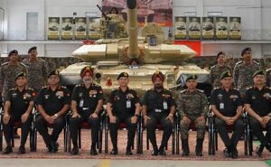 Indian Army Unveils First Revamped T-90 ‘Bhishma’ Tank For Battle-Ready Forces