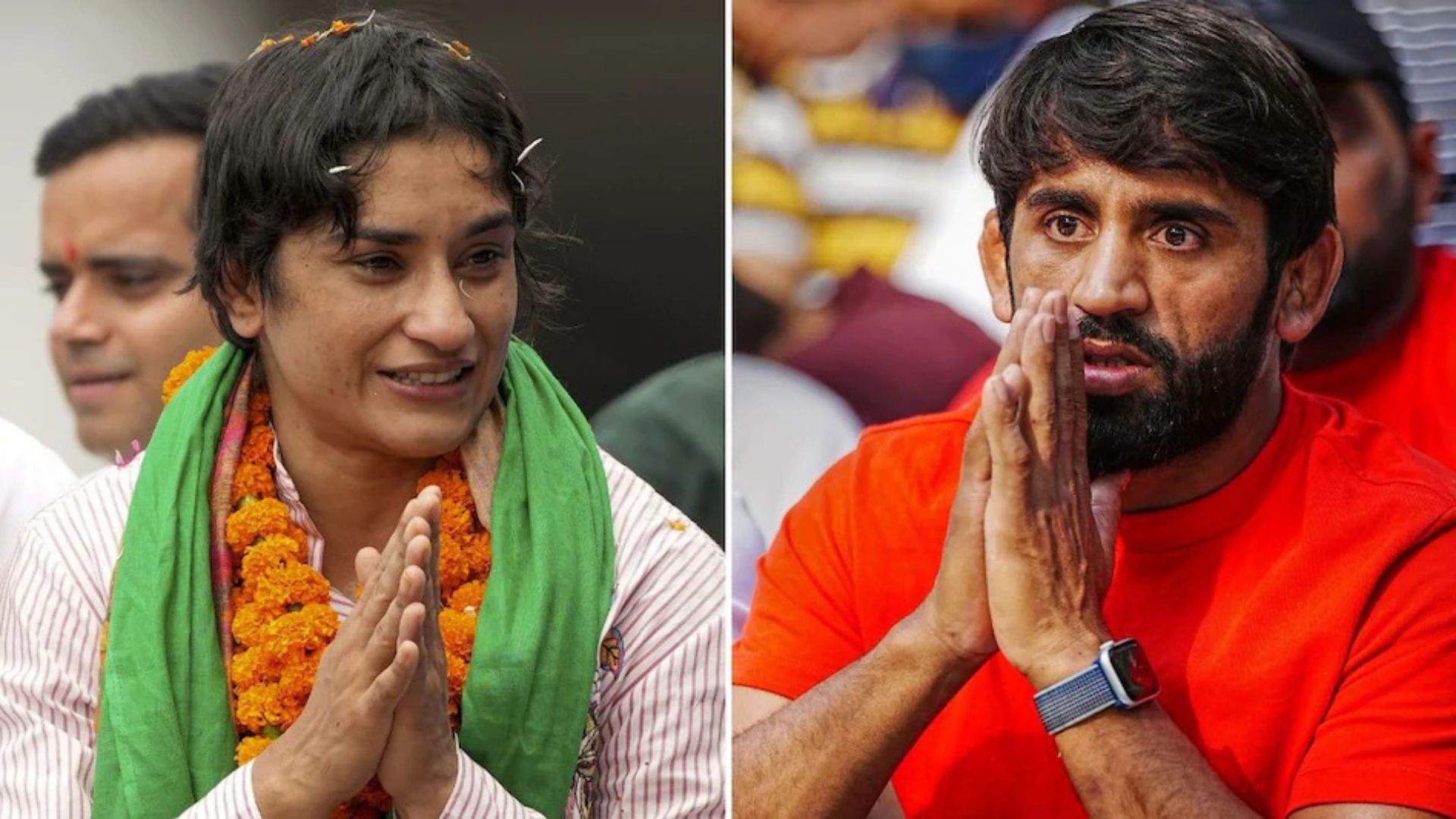 Haryana Assembly Elections 2024: Bajrang Punia Congratulates Vinesh Phogat on Election Victory