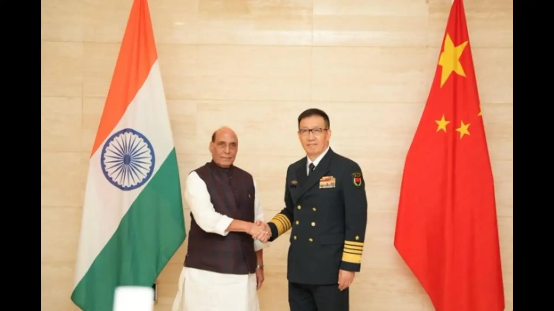 Ladakh Disengagement Discussed in Rajnath-Admiral Dong Jun Meeting