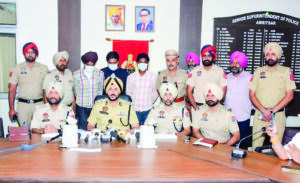 Three held as Punjab police busts trans-border narcotic smuggling racket