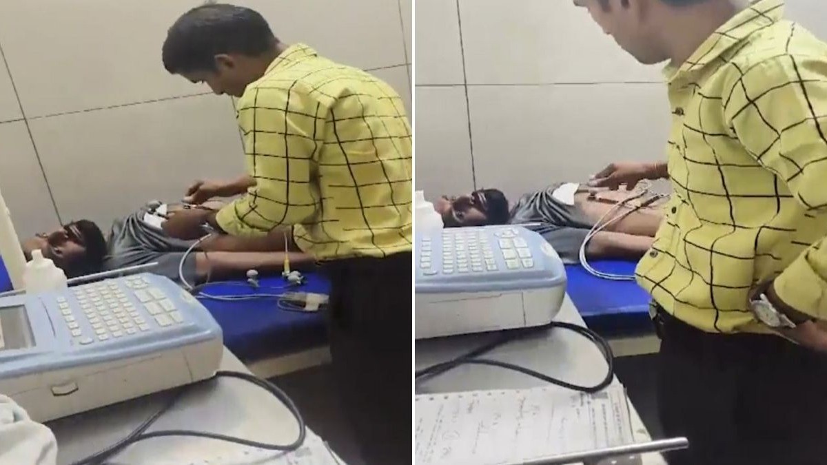 Jodhpur Shocker: Ward Boy Performs Heart Test In Absence Of Doctors