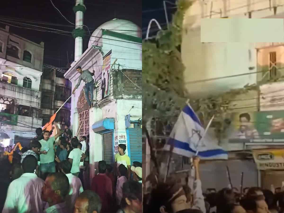 Communal Tensions Rise As Flags Hoisted On Mosque In Bihar’s Bhagalpur