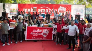 Global Protests Ignite On Black Friday As Workers In 20 Countries Demand Justice From Amazon