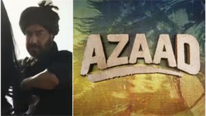 Azaad Teaser Drops: Ajay Devgn, Aaman Devgan, And Rasha Thadani Gear Up For A Thrilling Release