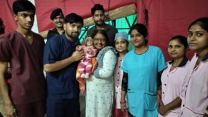 UP: Abandoned Newborn Survives 50 Wounds and Animal Bite After Being Thrown Off Bridge by Parents