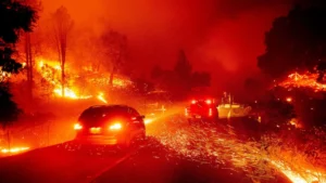 Wildfire Near Los Angeles Forces Mass Evacuations As Fierce Winds Spread Blaze