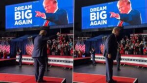 Donald Trump Wraps Up Final Campaign Rally In Michigan With A Dance, Video Goes Viral Ahead Of 2024 Election | Watch