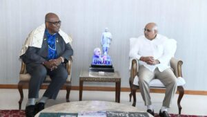 Fiji’s Deputy PM Manoa Kamikamica Visits Gujarat CM Bhupendra Patel to Explore Cooperation