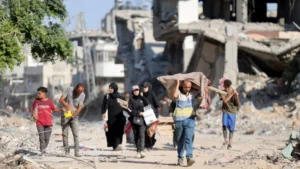 Humanitarian Crisis Escalates: New Evacuations Ordered In Gaza Suburb By Israeli Army