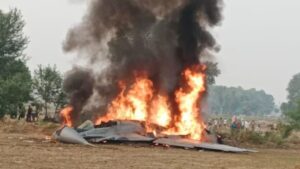 IAF MiG-29 Fighter Jet Crashes Near Agra, Pilot Safely Ejects