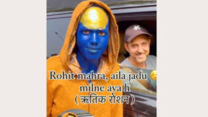 Jadu Met His Rohit: Fan’s Heartfelt Encounter with Hrithik Roshan