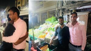 MP Cop Reunites With Vendor Who Gave Him FREE Veggies When He Was Broke