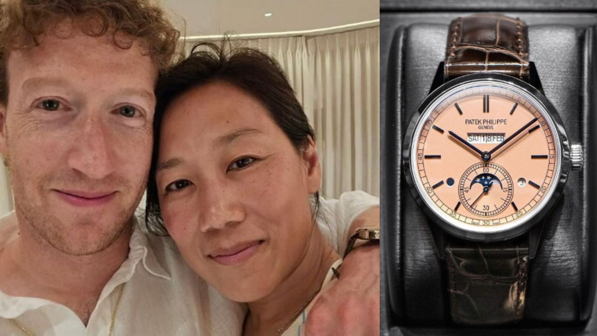 Mark Zuckerberg 's Patek Philippe watch